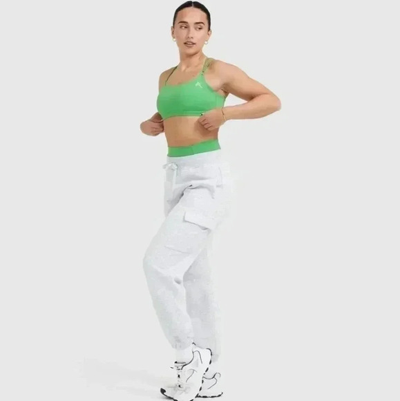 Oner Active ALL DAY CARGO JOGGER in Light Grey Marl Long Length - Picture 16 of 16